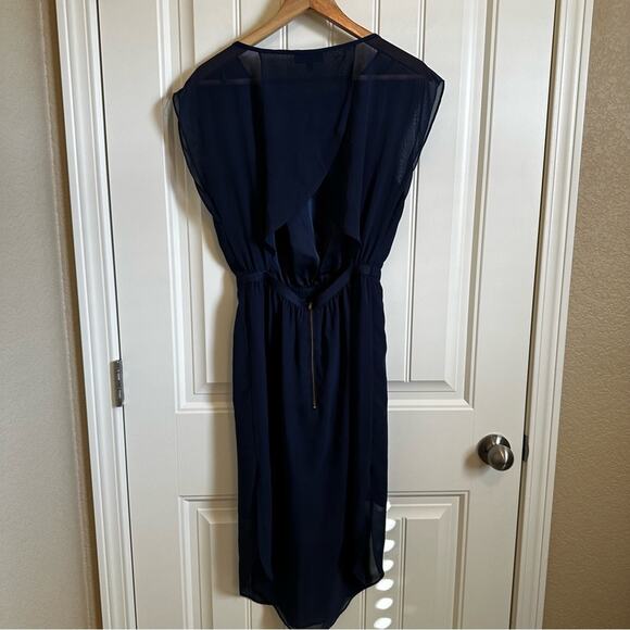 Warehouse women’s pencil dress uk size 10 navy‎ - Picture 5 of 9